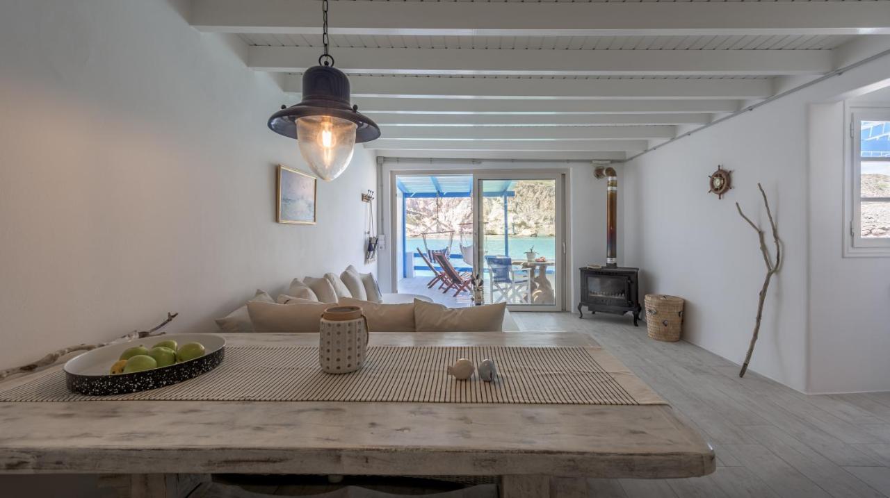 Aquanis Anchored, Sea Front House, Firopotamos Exterior foto