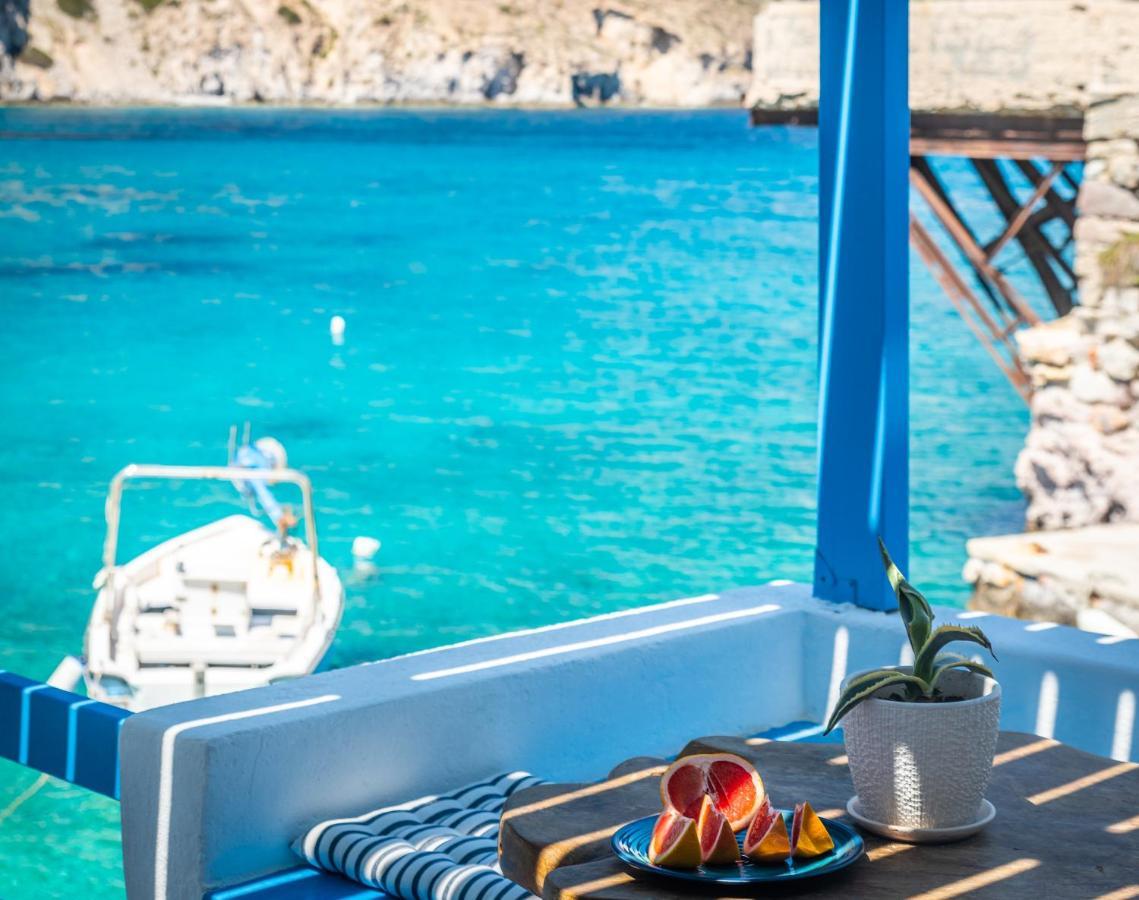 Aquanis Anchored, Sea Front House, Firopotamos Exterior foto