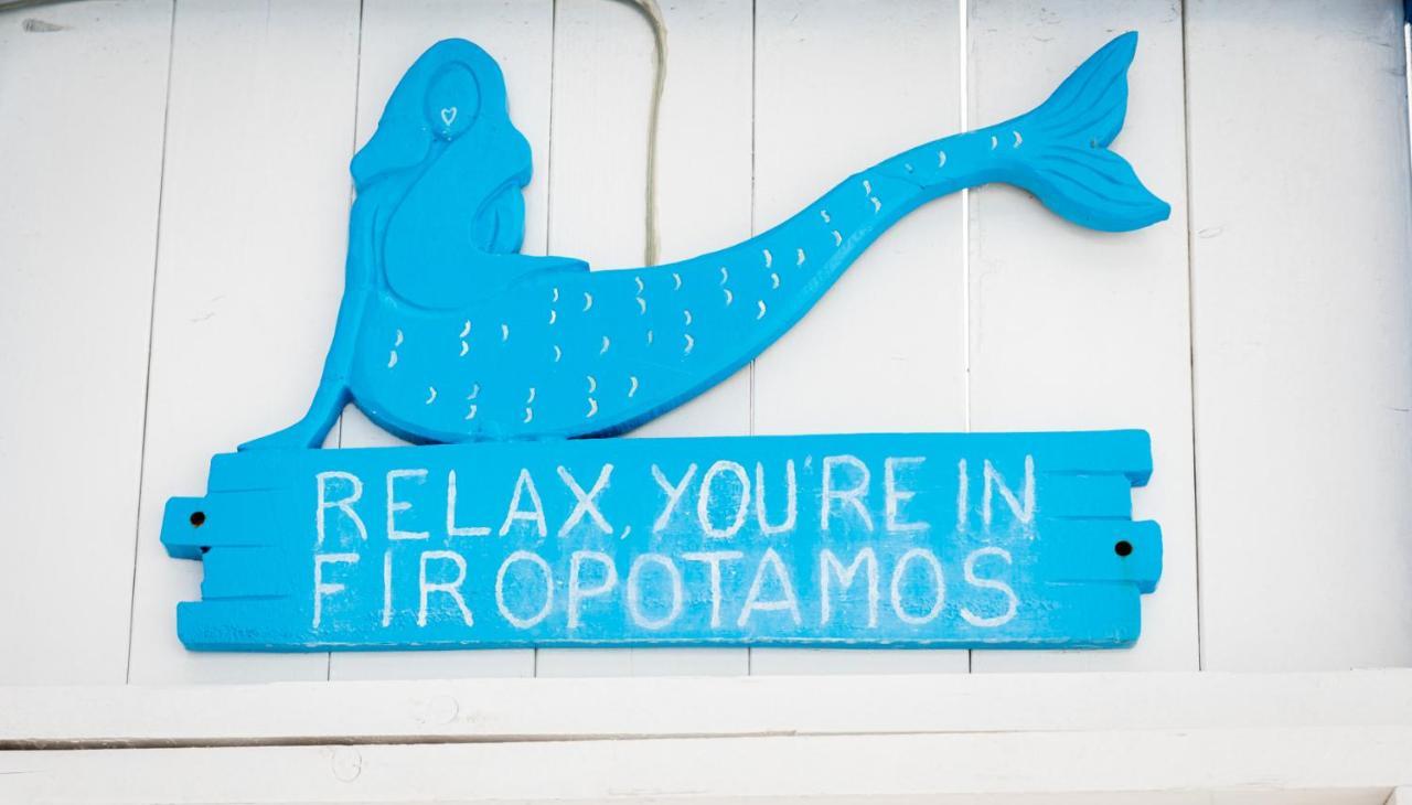 Aquanis Anchored, Sea Front House, Firopotamos Exterior foto
